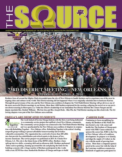 The Source — Summer 2010 cover
