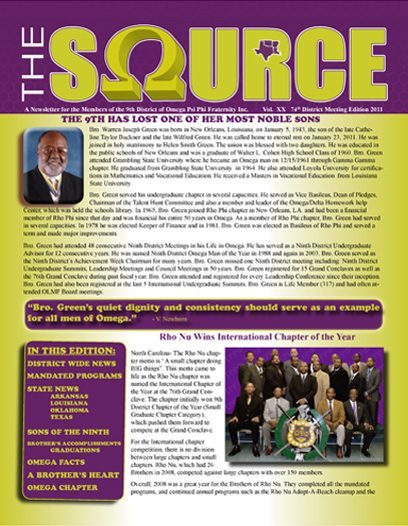 The Source — Spring 2011 cover